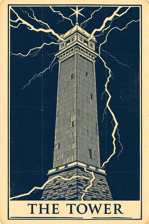 The Tower tarot card